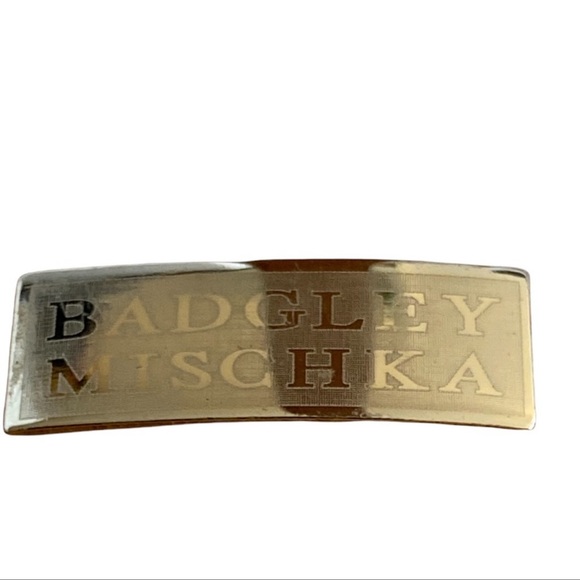 BADGLEY MISCHKA  Metallic gold platform, stiletto straps heels. Size 9.5 - Picture 11 of 11